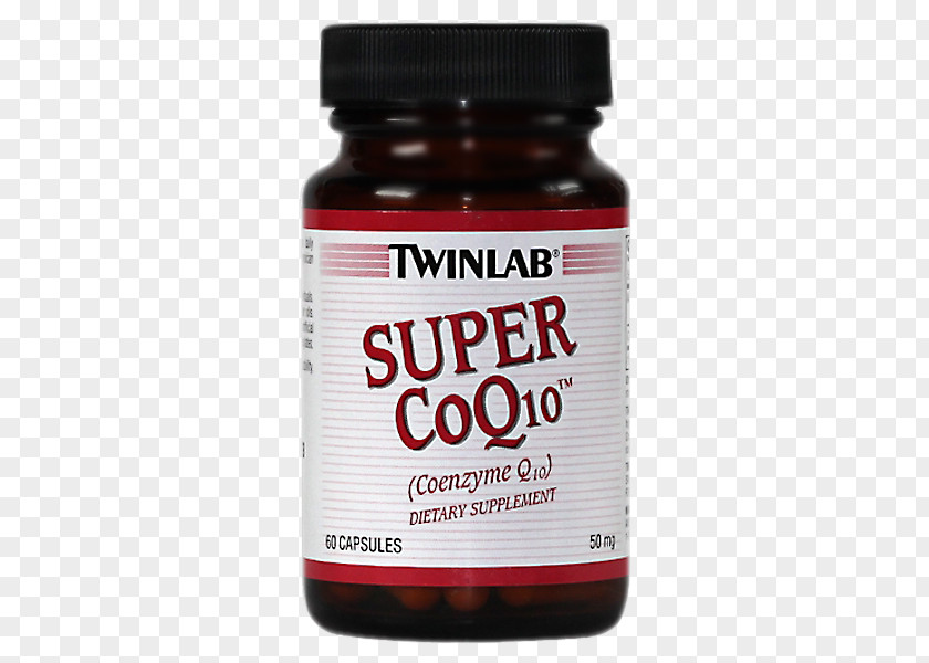 Twinlab Dietary Supplement Coenzyme Q10 Policosanol PNG