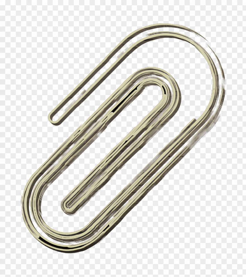 Wind Instrument Metal Attach Icon Clip Paperclip PNG