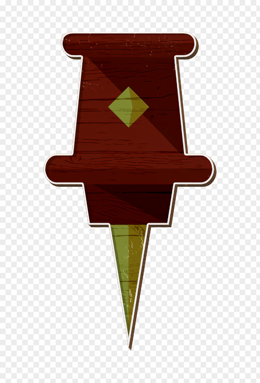 Business Icon Push Pin PNG
