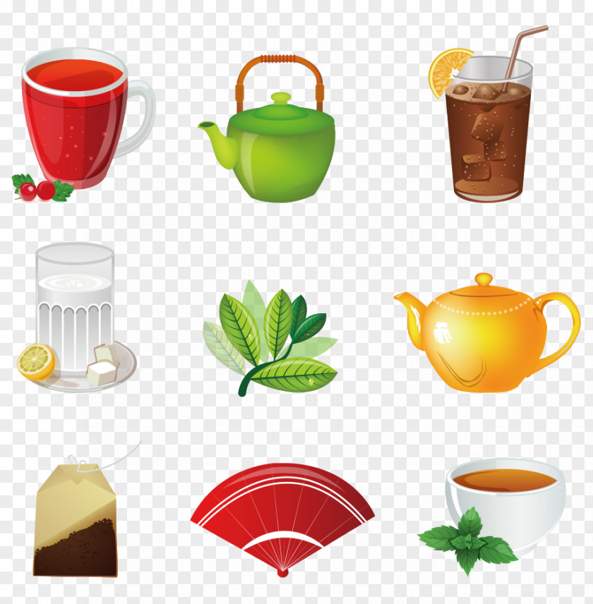 Drinks Icon Green Tea Drink PNG