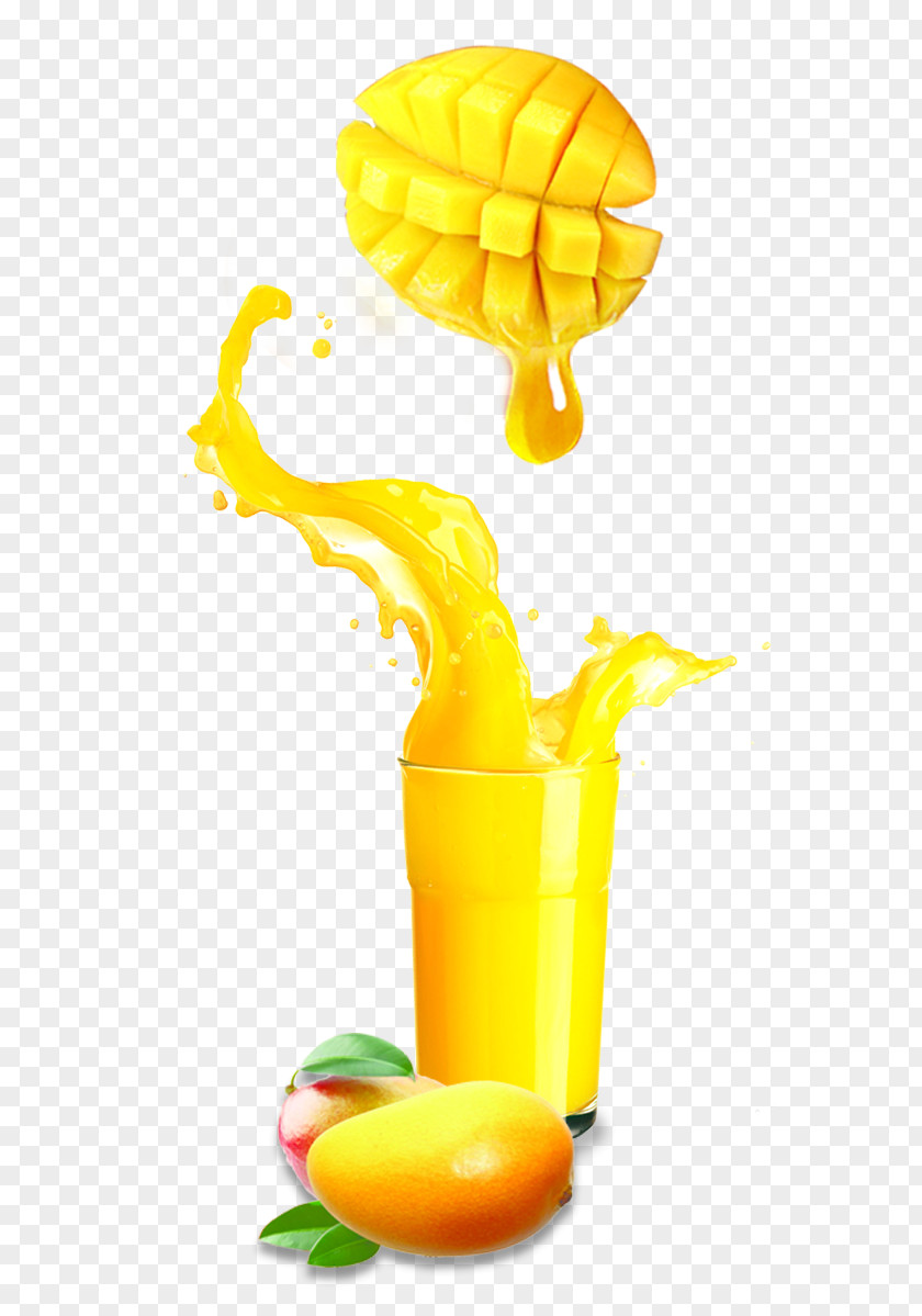 Mango Juice Apple Nectar PNG