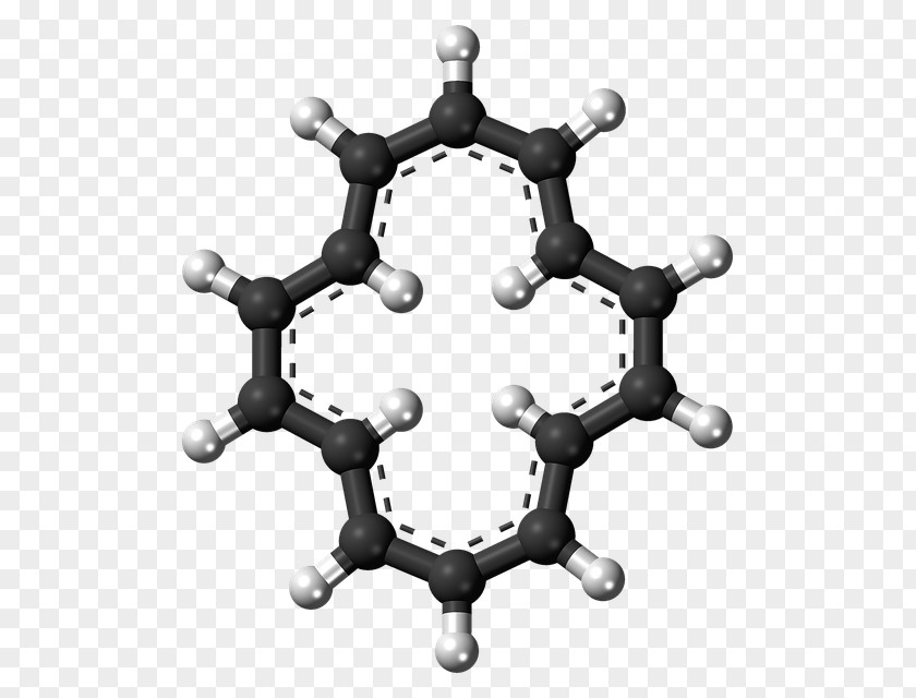 Molecular Structure Aromatic Hydrocarbon Compounds Molecule Picene PNG