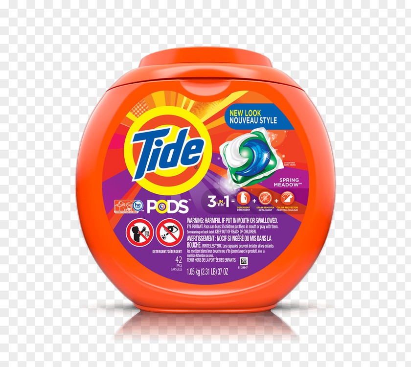Bleach Tide Laundry Detergent Pod Stain PNG