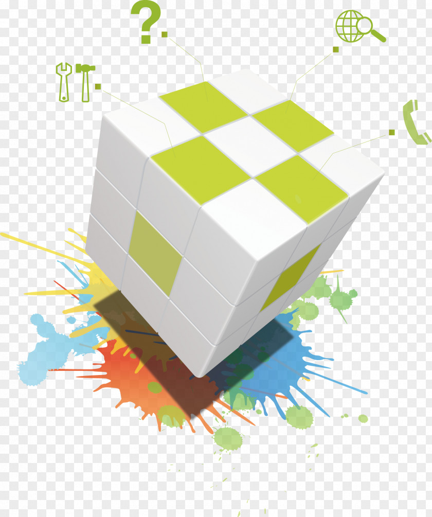 Cube Rubik's PNG