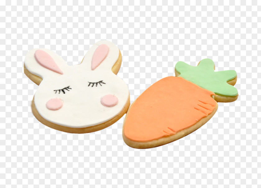 Little Rabbit And Carrot Cookies Cookie PNG