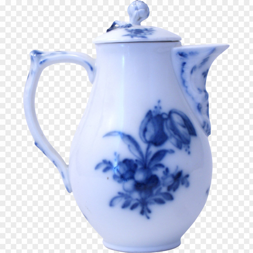 Royal Porcelain Factory, Berlin Blue And White Pottery Ceramic PNG