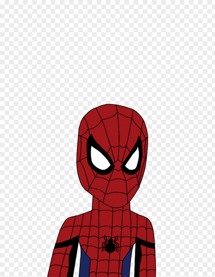 Spider-man Cartoon Maroon Superhero PNG