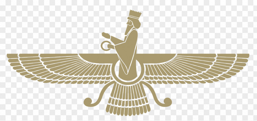 Symbol Faravahar Zoroastrianism Iran Ahura Mazda Fravashi PNG