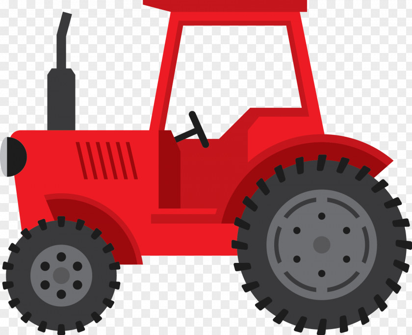 Tractor Vector Graphics Clip Art Illustration Drawing PNG