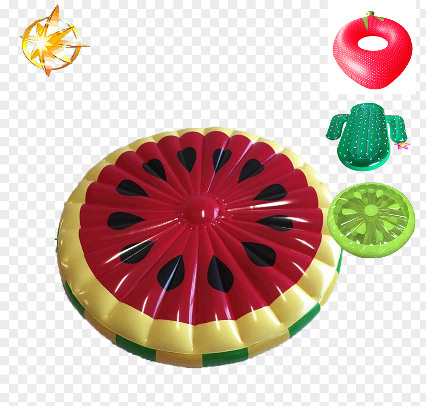 Watermelon Inflatable Air Mattresses Swimming Pool PNG