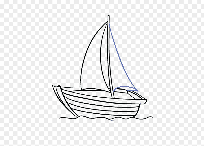 Boat Drawing Sailboat Sketch PNG
