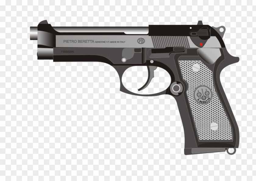 Hand Gun Beretta M9 92 Pistol Weapon PNG