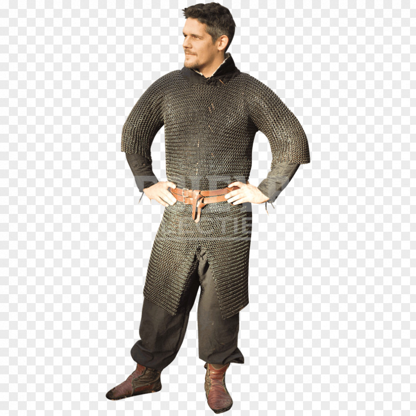 Knight Hauberk Mail Armour Shirt PNG