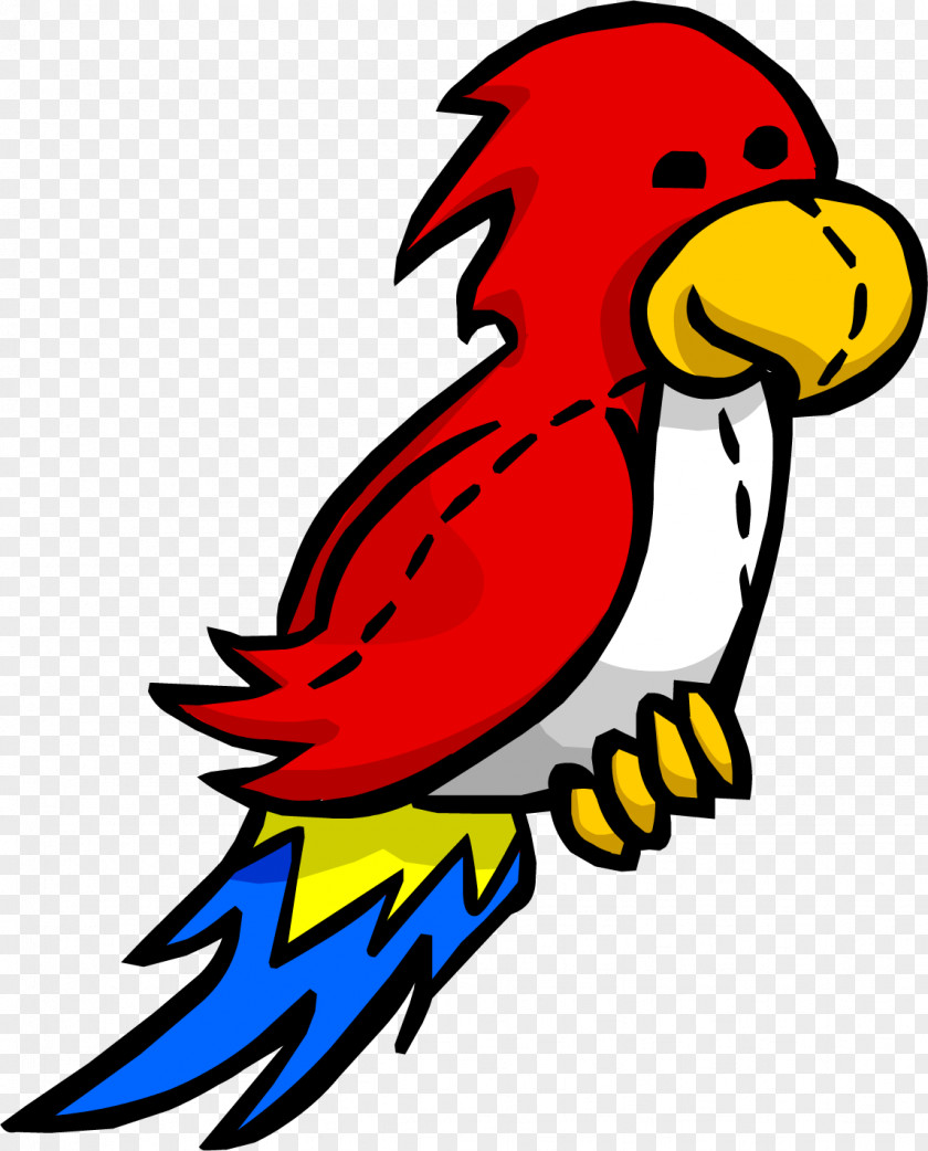 Parrot Club Penguin Bird Clip Art PNG