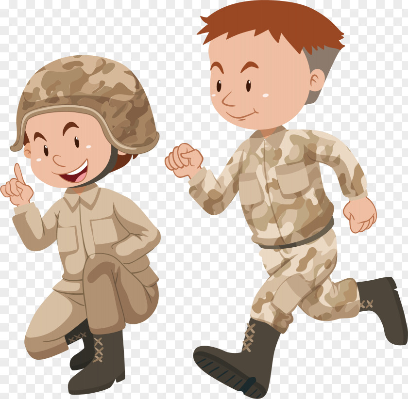 Running Soldiers Royalty-free Stock Photography Illustration PNG