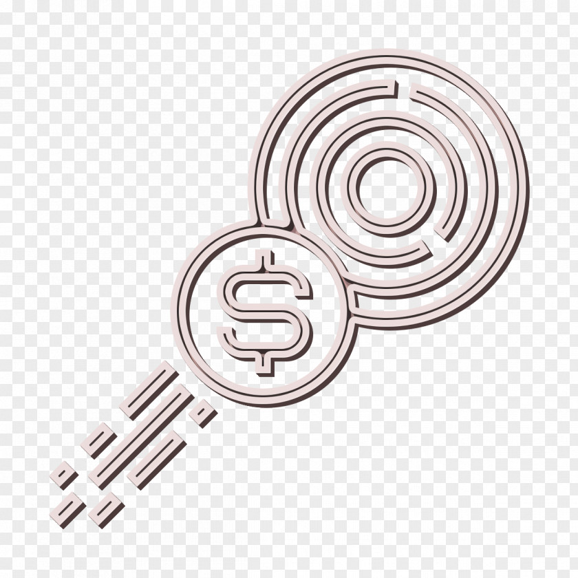 Spiral Money Icon Accounting Business Cash PNG