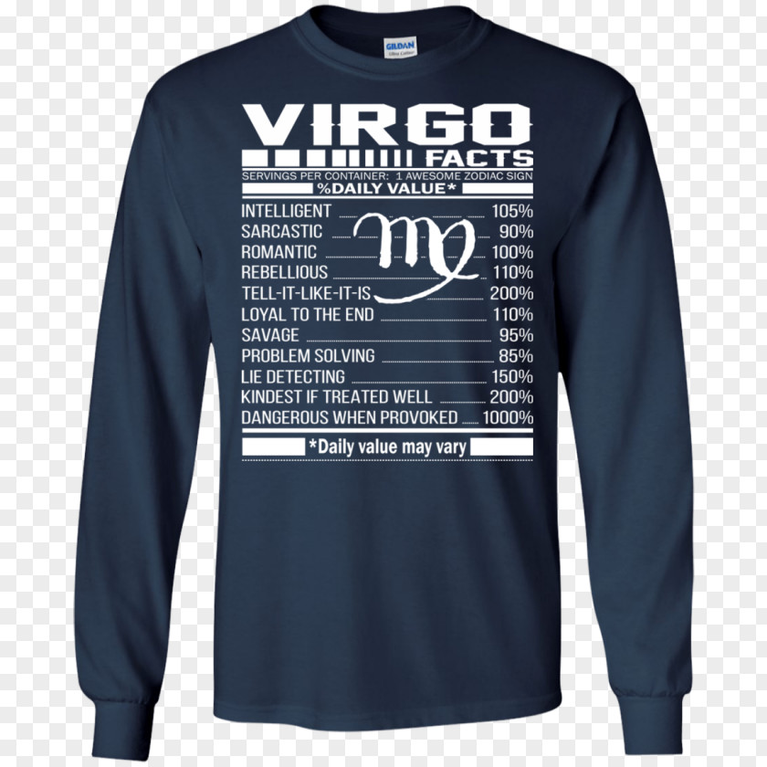 Virgo Zodiac Long-sleeved T-shirt Hoodie PNG