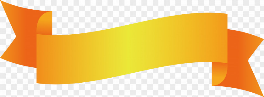 Yellow Ribbon Title Box PNG