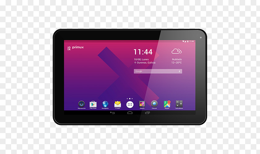 Android Tablet Samsung Galaxy Tab 10.1 Compressa PRIMUX Sirocco Z Q.c. 8gb Os4.4 BT Computer Gigabyte RAM PNG