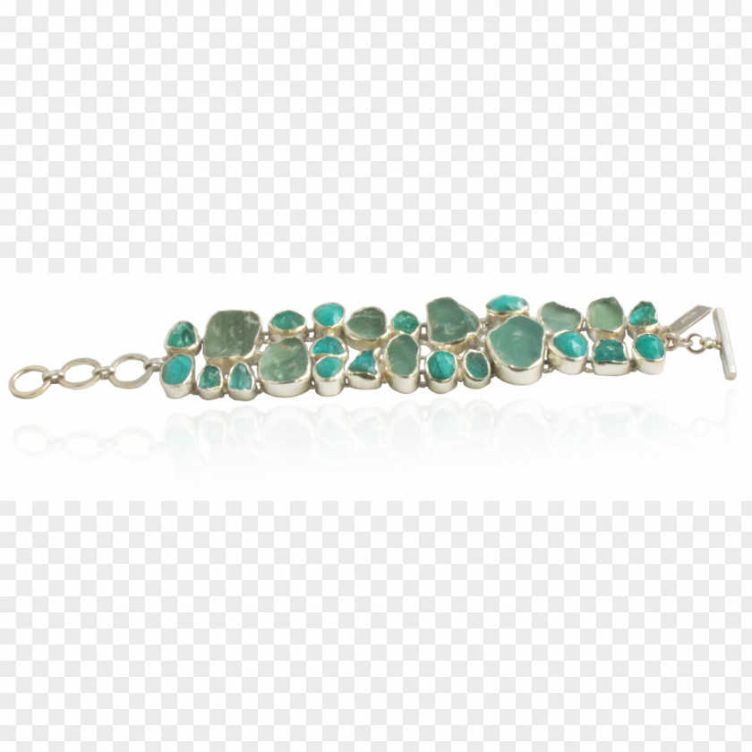 Emerald Bracelet Larimar Amethyst Silver PNG