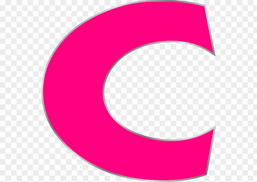 Letter C Circle Area Design Pattern PNG