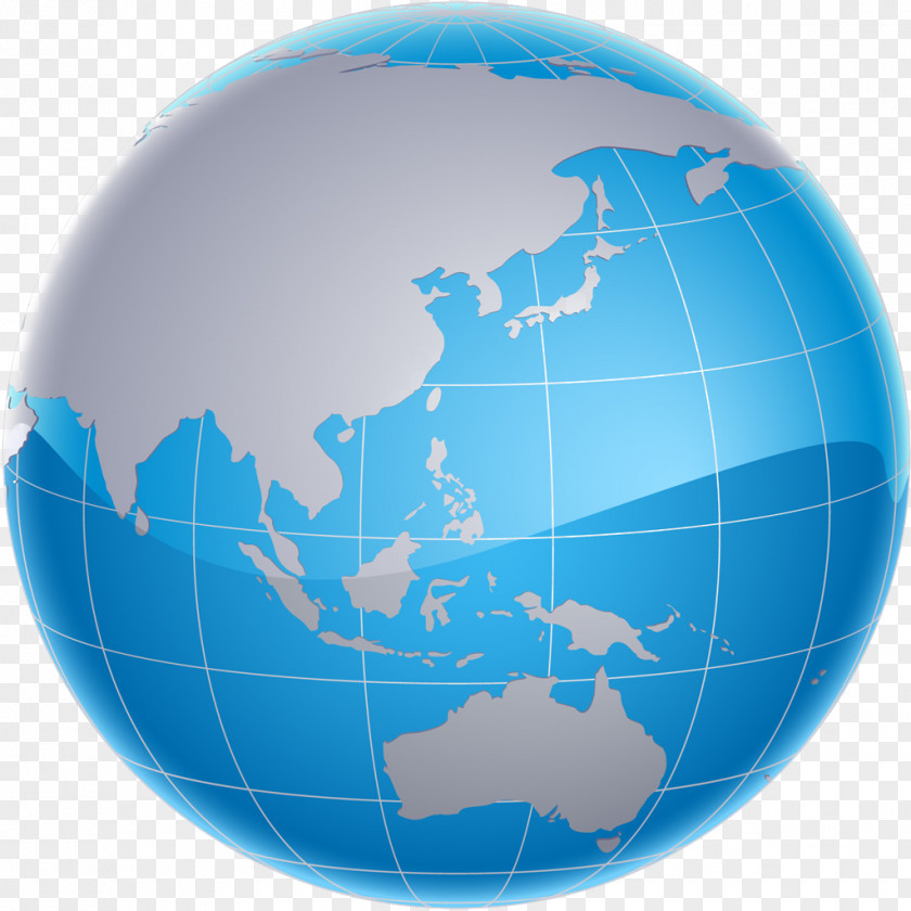 Light Blue Earth China India World Regional Comprehensive Economic Partnership Organization PNG