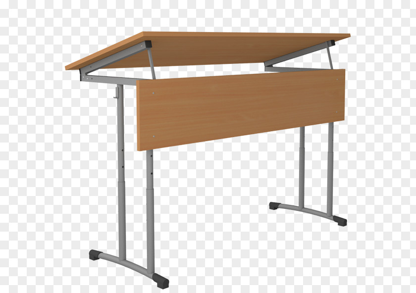 Table Desk Carteira Escolar Furniture PNG