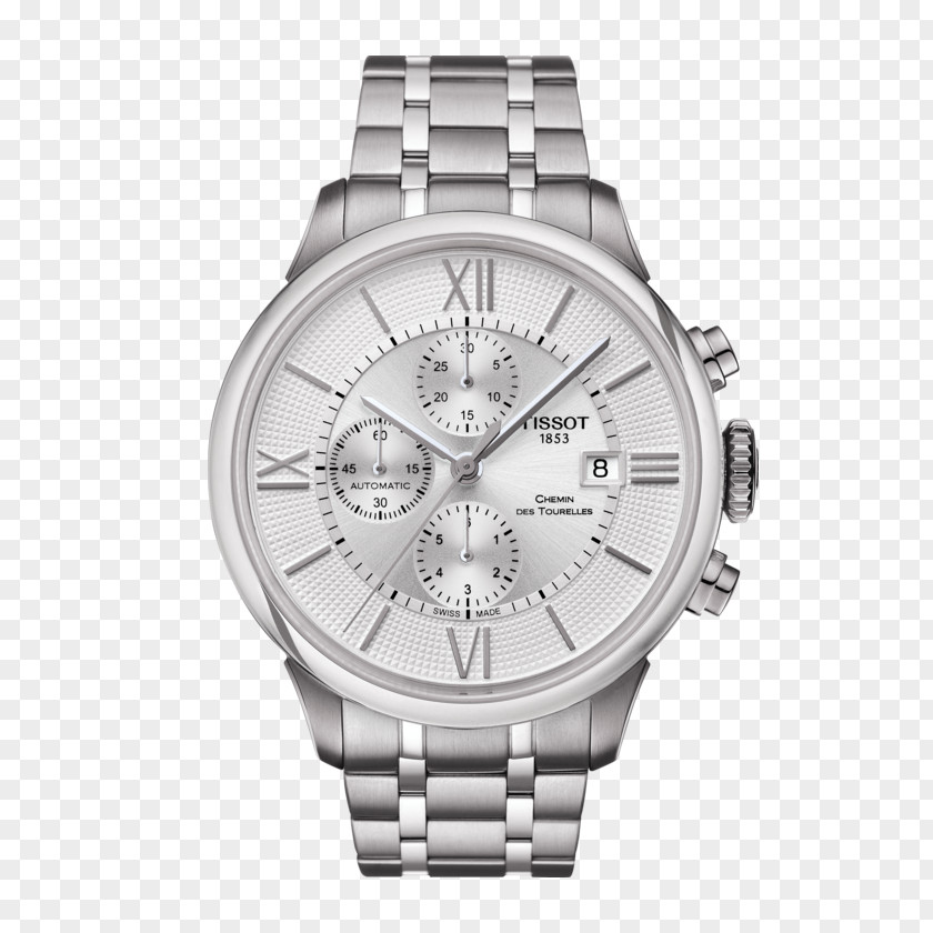 Watch Tissot Jewellery Chronograph Clock PNG