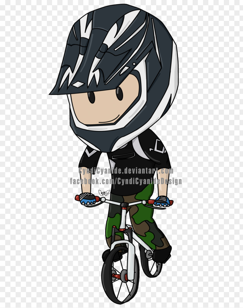 Downhill Bike Bicycle Helmets Vehicle Character Clip Art PNG