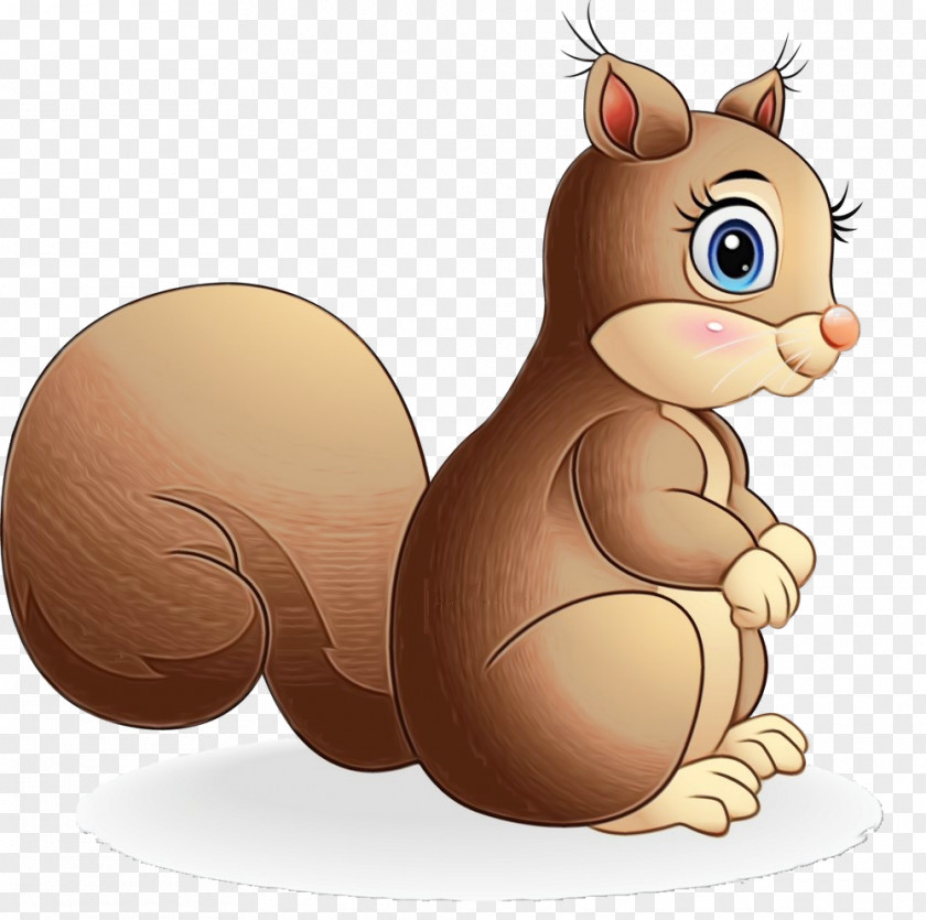 Squirrel Cartoon Eurasian Red Tail Animation PNG