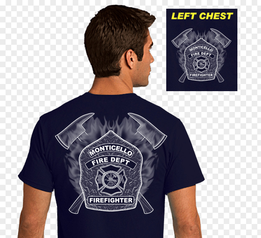 T-shirt Fire Department Firefighter Station PNG