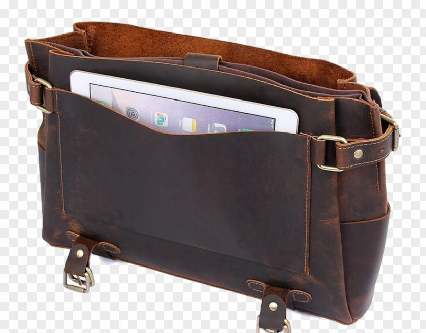 Bag Handbag Leather Messenger Bags Briefcase PNG