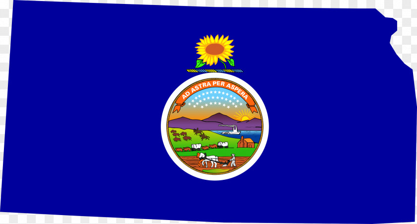 Flag Of Kansas Territory State PNG