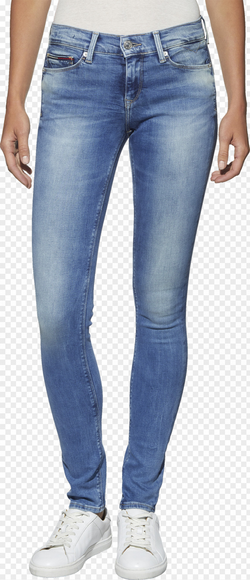 Jeans Slim-fit Pants Jack & Jones Denim Blue PNG