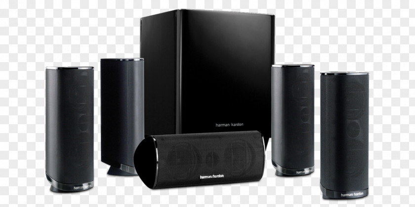 Speakers Home Theater Systems 5.1 Surround Sound Harman Kardon Loudspeaker AV Receiver PNG