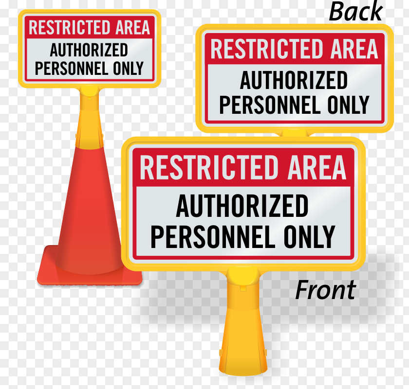 Traffic Sign Disabled Parking Permit Cone PNG