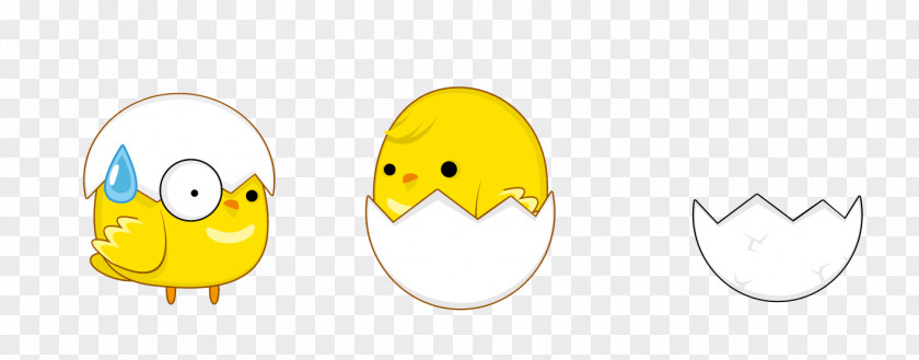 Vector Chick Smiley Chicken Cartoon PNG