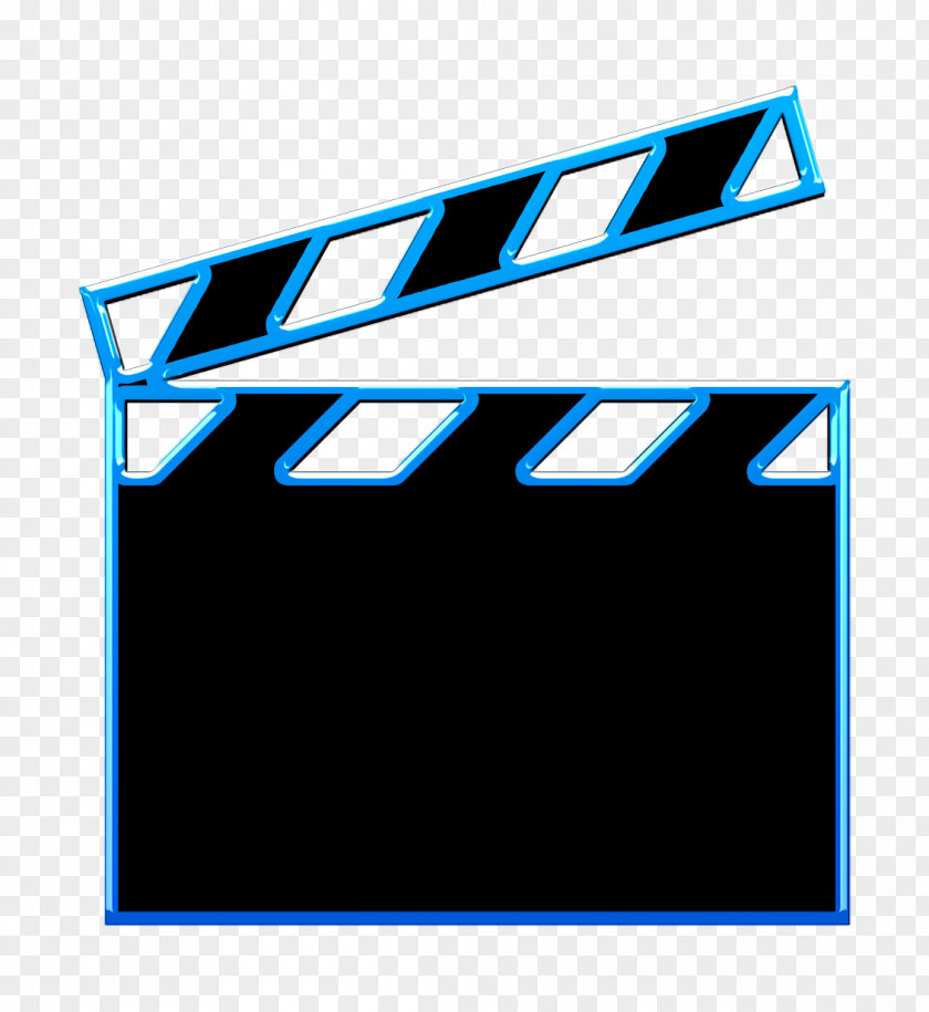 Cinema Icon IOS7 Set Filled 1 Clapper PNG