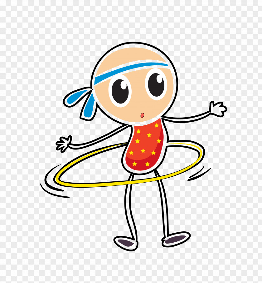 Fitness Boy Hula Hoop Royalty-free Clip Art PNG