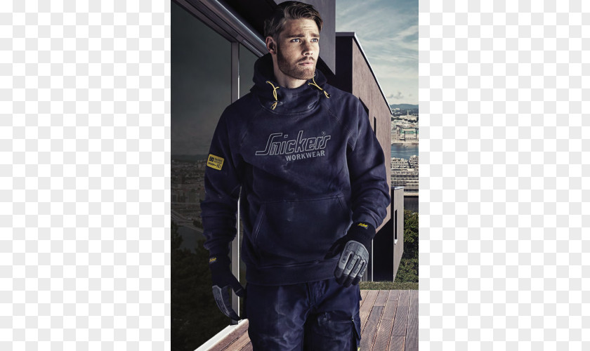 Snickers Hoodie Workwear Kangaroo Pocket PNG