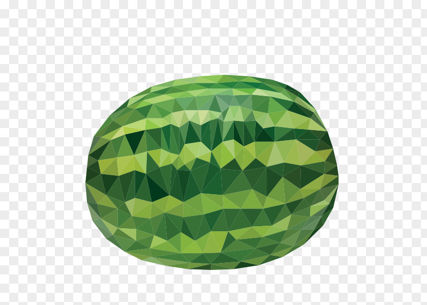 Watermelon Geometry Vector Graphics Polygon Image Three-dimensional Space PNG