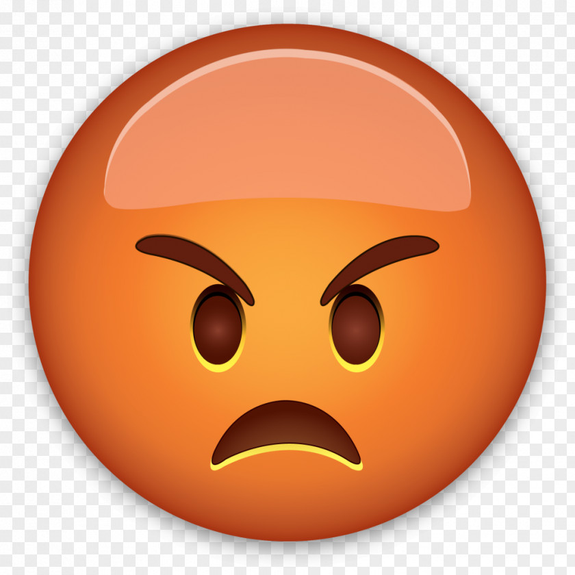 Whatsapp Emoji Sticker Face Anger Emoticon PNG