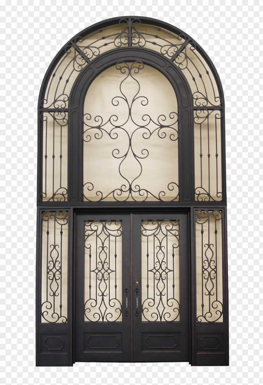 Iron Window Door Gate Sidelight PNG