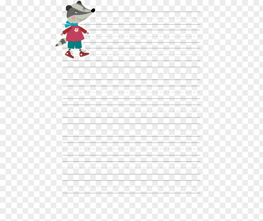 Line Paper Angle Cartoon Font PNG