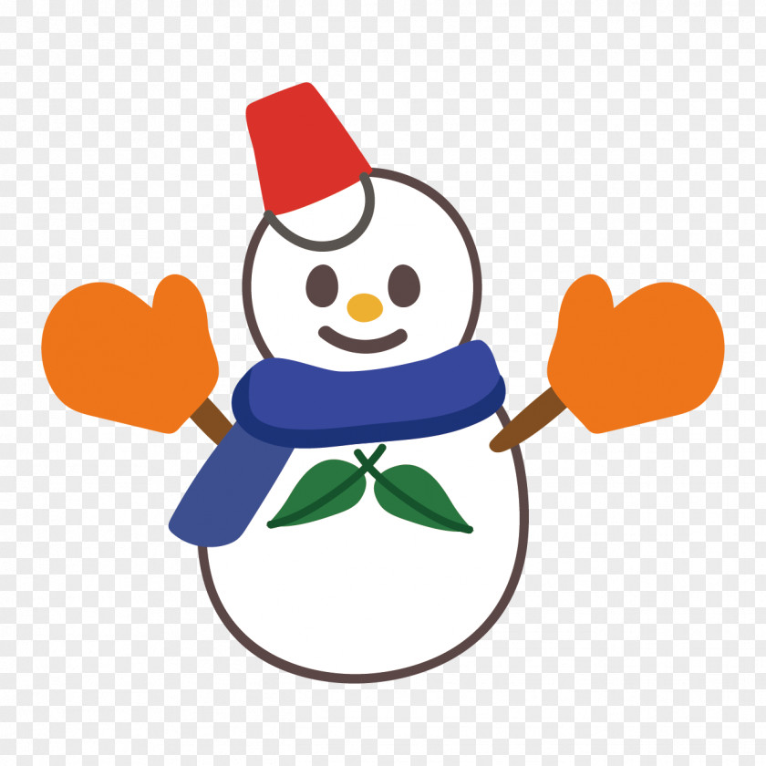 Snowman Illustration Scarf Clip Art Cartoon PNG