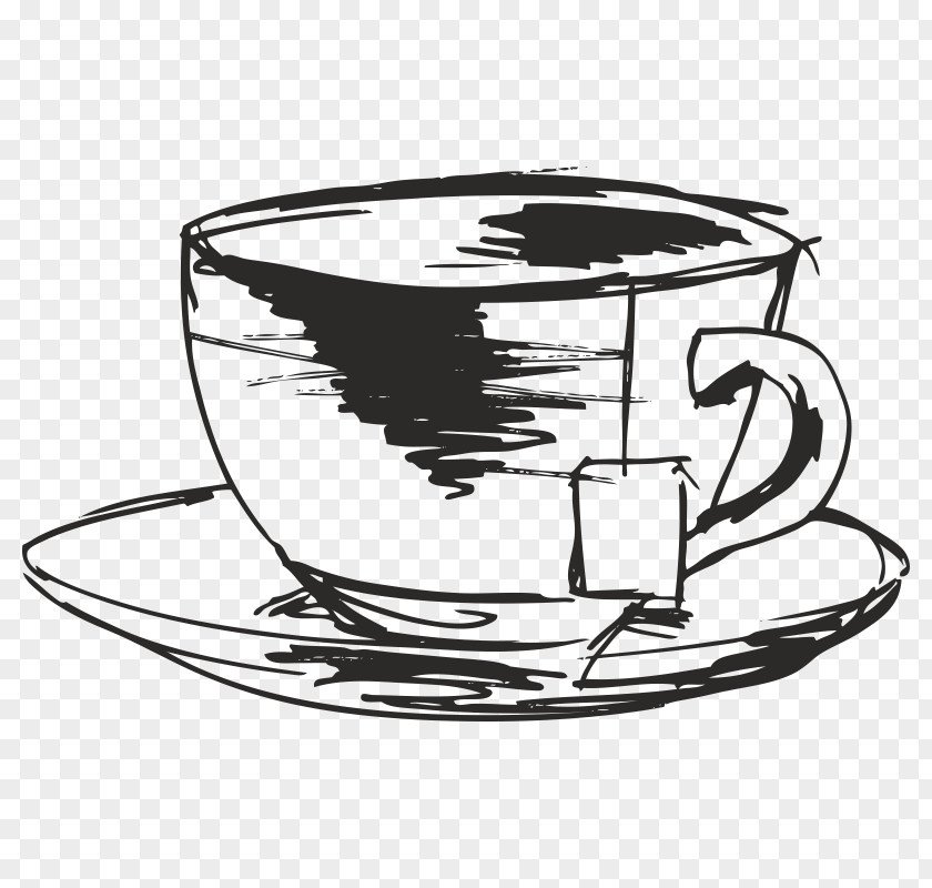 Tea Bag Teacup Coffee Drawing PNG