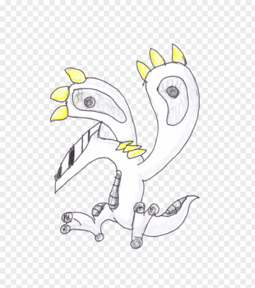 Chicken Rooster Water Bird Sketch PNG