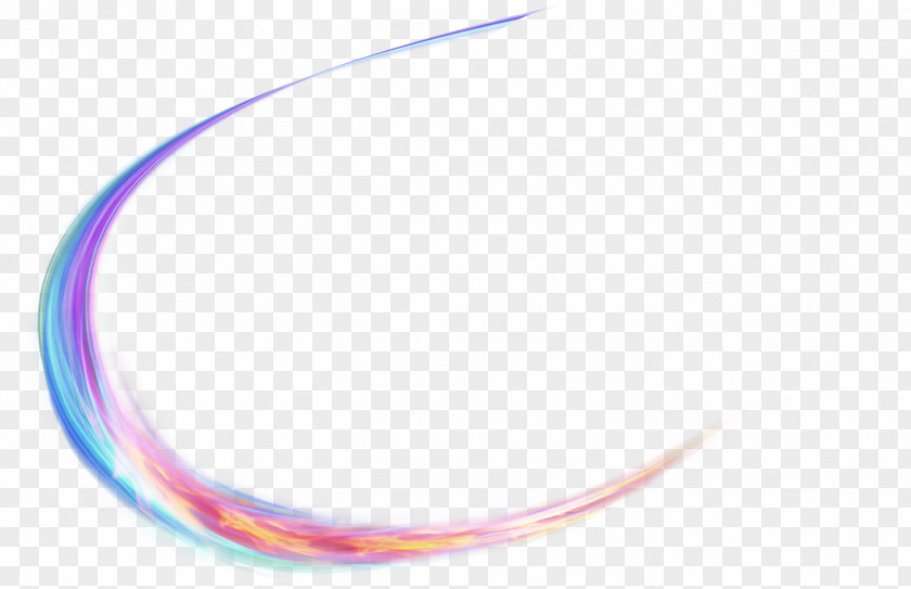Colored Lines Circle Pattern PNG