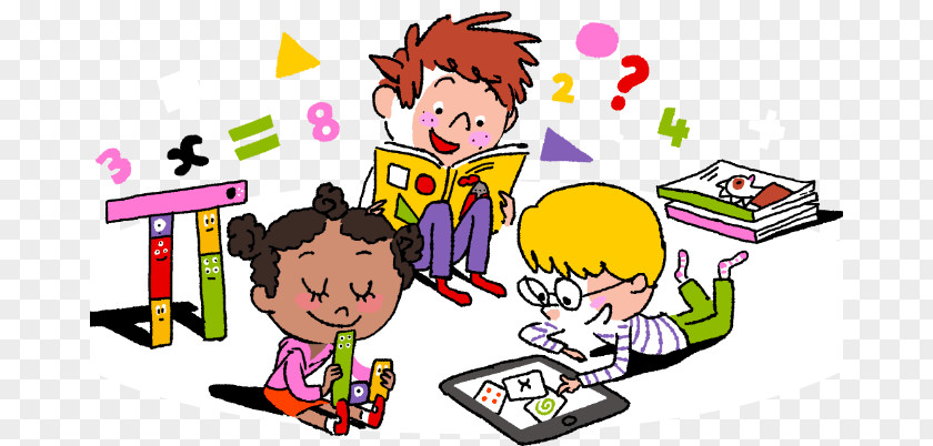 Kids Learning Mathematics Education Child Clip Art PNG