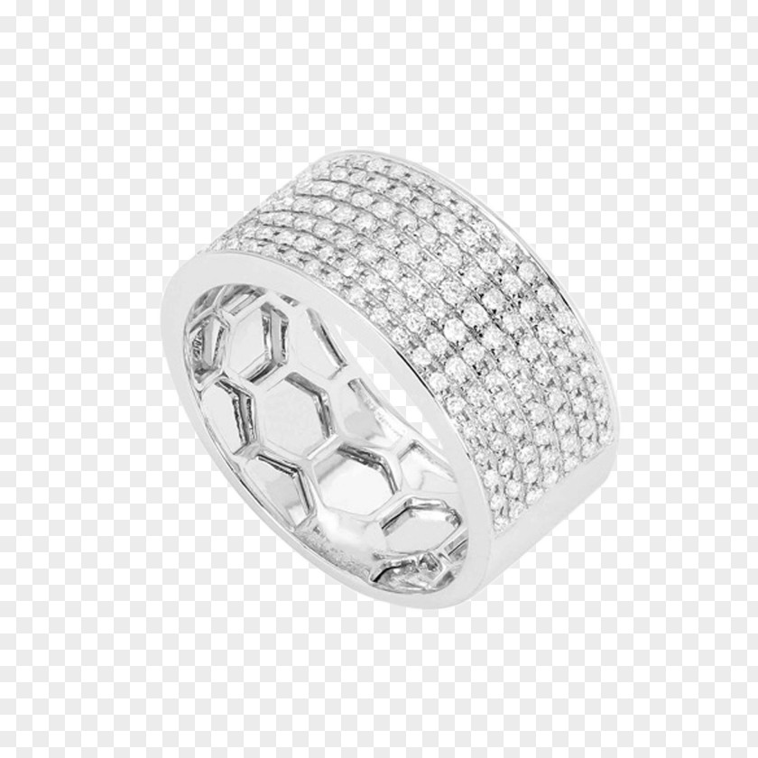 Pave Diamond Rings For Women Eternity Ring TrésOr Brilliant PNG